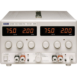 Aim TTi EX752M laboratorní zdroj s nastavitelným napětím  0 - 150 V/DC 0 - 2 A 300 W   Počet výstupů 2 x
