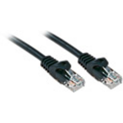 LINDY 48190 RJ45 síťové kabely, propojovací kabely CAT 6 U/UTP 0.30 m černá 1 ks