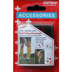 FASTECH® 693-330 pásek se suchým zipem s páskem háčková a flaušová část (d x š) 450 mm x 20 mm červená/černá 2 ks