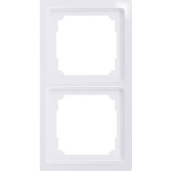 Eltako 2násobný rámeček   bílá (lesklá) 30065827