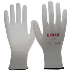 Cimco ESD Flex grau 141218 nylon Antistatická rukavice Velikost rukavic: 8, M   1 pár