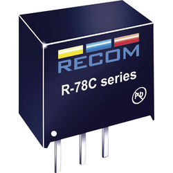 RECOM  R-78C12-1.0  DC/DC měnič napětí do DPS    12 V/DC  1 A    Počet výstupů: 1 x  Obsahuje 1 ks