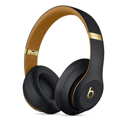 Beats Studio3  sluchátka Over Ear  Bluetooth®, kabelová stereo Noční černá Potlačení hluku složitelná, regulace hlasitosti