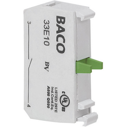 BACO 33E01 spínací kontaktní prvek  1 rozpínací kontakt  bez aretace 600 V 1 ks