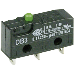 ZF DB3C-A1AA mikrospínač DB3C-A1AA 250 V/AC 0.1 A 1x zap/(zap)  bez aretace 1 ks