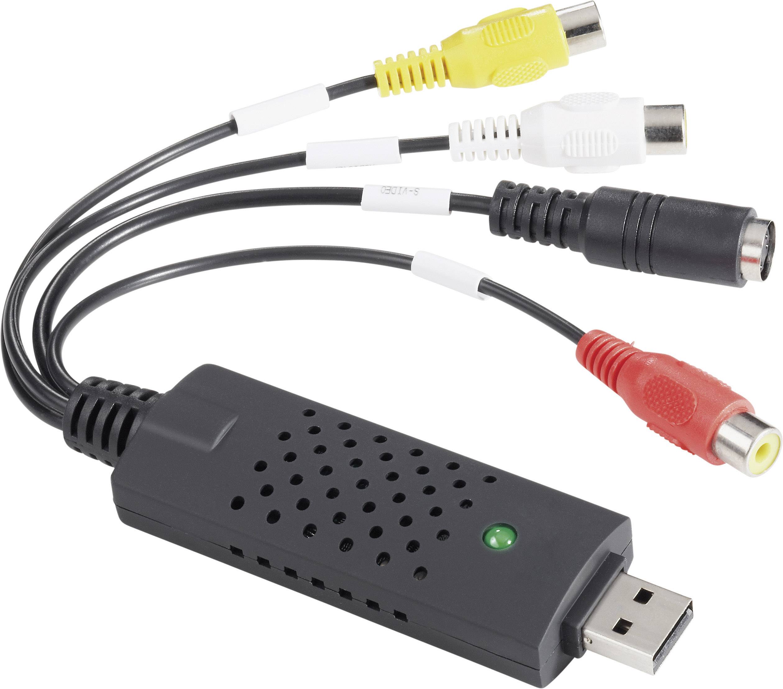 USB převodník videa z analogového do digitálního záznamu, Basetech BT-2228152