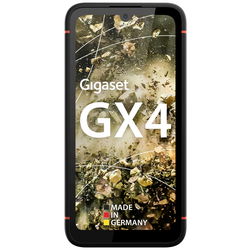 Gigaset GX4 outdoorový smartphone 64 GB 15.5 cm (6.1 palec) černá Android™ 12 Trojitý slot