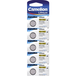 Camelion CR1620 knoflíkový článek CR 1620 lithiová 90 mAh 3 V 5 ks
