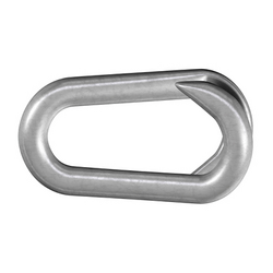 nouzový článek řetězu 8 mm ocel galvanizováno zinkem dörner + helmer 4810054 12 ks