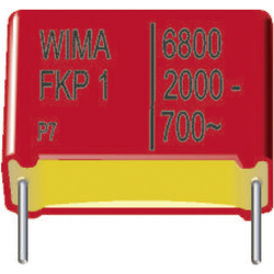 Wima SNFPJ036807F3AMS00 140 ks fóliový FKP kondenzátor radiální 0.68 µF 630 V/DC 20 % 37.5 mm (d x š x v) 41.5 x 19 x 32 mm Bulk