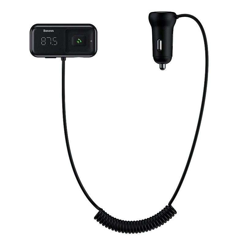 Baseus T typed S-16 wireless MP3 car charger Black (CCTM-E01)