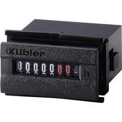 Kübler  193157  3,245,201,071  Počítadlo provozních hodin Kübler H37.5/časový čítač s DIN rozměry 48x24, 20-30V AC / 50 Hz