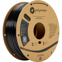 Polymaker PE01001 PolyLite vlákno pro 3D tiskárny ABS plast Bez zápachu 1.75 mm 1000 g černá  1 ks