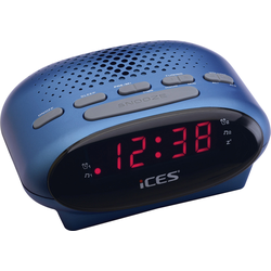 ICES ICR-210 radiobudík FM    modrá