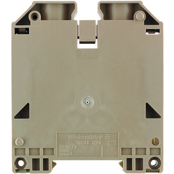 W-Series, Feed-through terminal, Rated cross-section: 70 mm², Screw connection, Direct mounting, Dark Beige WDU 70N/35 9512190000-10 Weidmüller 10 ks
