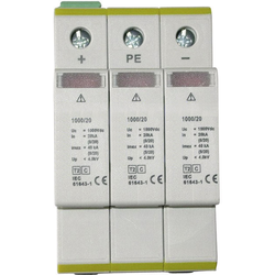 ESKA C-PV 1000/20 RC ETI svodič pro přepěťovou ochranu  Přepětová ochrana pro: fotovoltaické zařízení  20 kA  1 ks