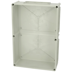 Fibox Base, PC Openings, 6x size 2 flange 3530317 spodní část pouzdra 560 x 380 x 150  polykarbonát  šedobílá (RAL 7035) 1 ks