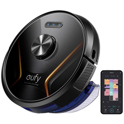 eufy RoboVac X8 robotický vysavač černá kompatibilní se systémem Amazon Alexa, kompatibilní s Google Home, hlasové pokyny