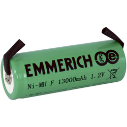 Emmerich F ULF speciální akumulátor F  pájecí špička ve tvaru U Ni-MH 1.2 V 13000 mAh