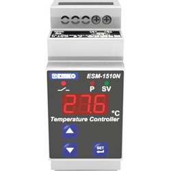 Emko ESM-1510-N.5.11.0.1/00.00/2.0.0.0 2bodový regulátor termostat Pt100 -50 do 400 °C relé 5 A (d x š x v) 62 x 35 x 90 mm