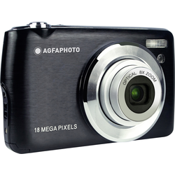 AgfaPhoto DC8200 digitální fotoaparát 18 Megapixel Zoom (optický): 8 x černá akumulátor, brašna