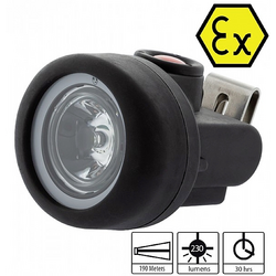 KSE-Lights KS-7620-MCII Performance LED světlo na helmu   napájeno akumulátorem 180 lm  145 g