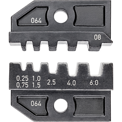 Knipex 97 49 08 krimpovací nástavec dutiny na kabely 0.25 do 6 mm² Vhodné pro značku (kleště) Knipex 97 43 200, 97 43 E, 97 43 E AUS, 97 43 E UK, 97 43 E US