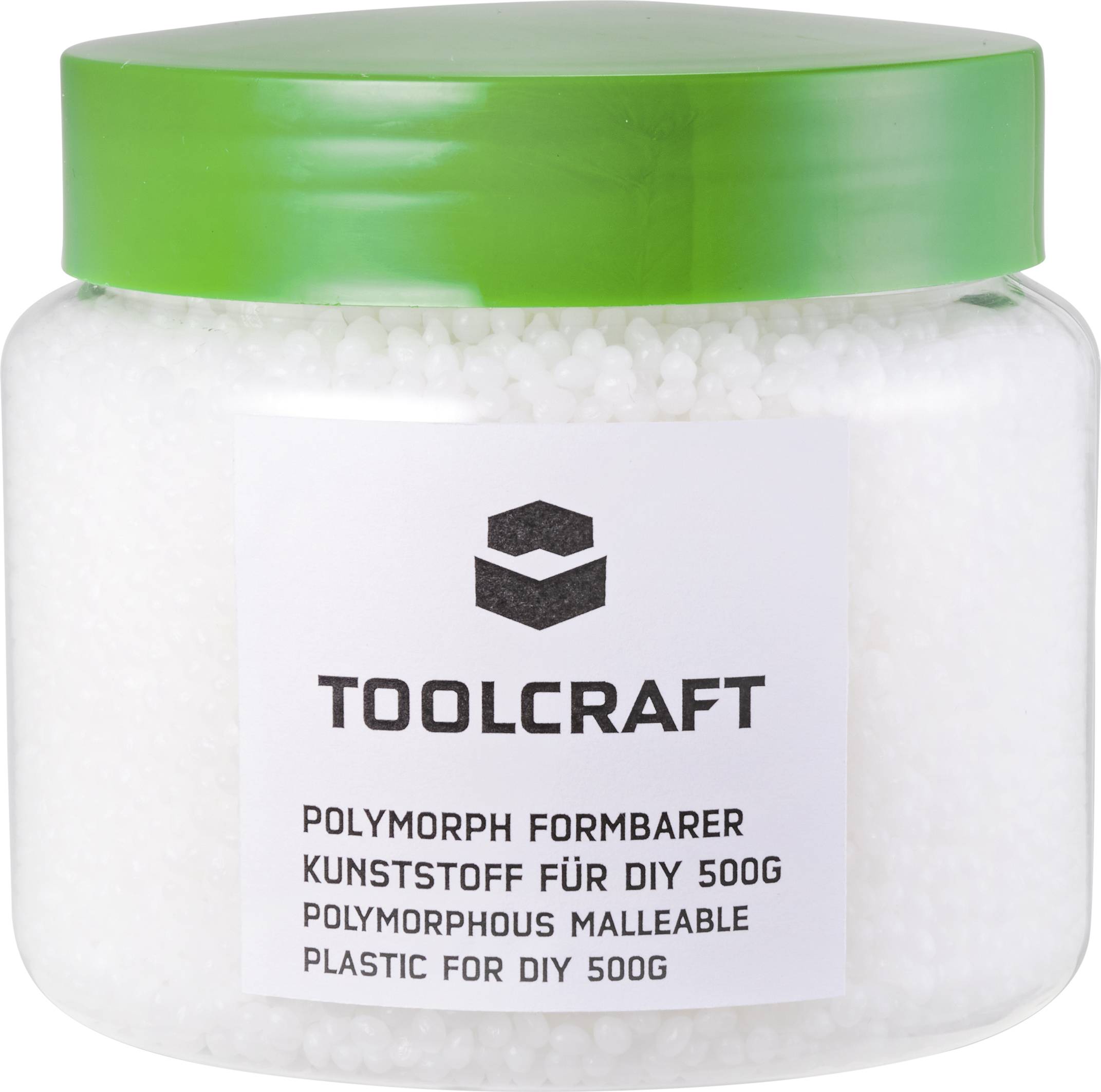 TOOLCRAFT Polymorph modelovací perly, 500 g