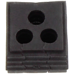 CONTA-CLIP KDS-DE 3X5-6 BK Těsnící prvek     termoplastický elastomer  černá 10 ks