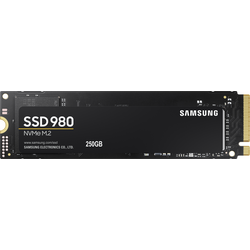 Samsung 980 250 GB interní SSD disk NVMe/PCIe M.2 M.2 NVMe PCIe 3.0 x4 Retail MZ-V8V250BW