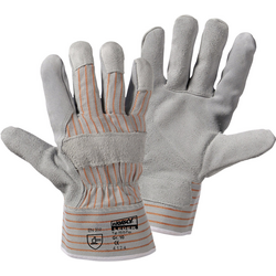 L+D worky Fox 1519-10 hovězí štípenka  pracovní rukavice  Velikost rukavic: 10, XL EN 388:2016 CAT II 1 pár