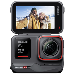 Insta360 Ace Pro Sportovní outdoorová kamera 8K, 4K, 2,7K, Full HD, zpomalený pohyb, časová prodleva, dotyková obrazovka, Bluetooth, Wi-Fi, odolné proti vodě