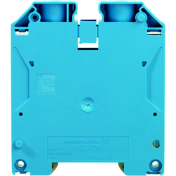 W-Series, Feed-through terminal, Rated cross-section: 70 mm², Screw connection, Direct mounting, Blue WDU 70N/35 BL 9512420000 Weidmüller 10 ks