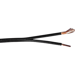 Bedea 10490911 reproduktorový kabel 2 x 4 mm² černá metrové zboží