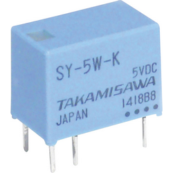 Takamisawa SY-05W-K relé do DPS 5 V/DC 1 A 1 přepínací kontakt 1 ks