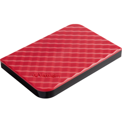 Verbatim Store 'n' Go 1 TB externí HDD 6,35 cm (2,5") USB 3.2 Gen 1 (USB 3.0) červená 53203