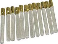 Náhradní skelné kartáčky pro brusnou tužku, Ø 4 mm, 12 ks