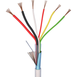 ELAN 70I141 alarmový kabel LiYY 4 x 0.22 mm² + 2 x 0.50 mm² bílá 10 m