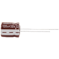 Jamicon TLR101M1HF20M elektrolytický kondenzátor THT  3.5 mm 100 µF 50 V 20 % (Ø x d) 8 mm x 20 mm 1 ks