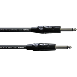 Cordial CPL 10 PP 25 nástroje kabel [1x jack zástrčka 6,3 mm - 1x jack zástrčka 6,3 mm] 10.00 m černá