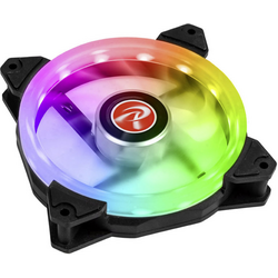 Raijintek IRIS 12 Rainbow RGB Orcus PWM PC větrák s krytem černá, transparentní, RGB (š x v x h) 120 x 120 x 25 mm včetně LED osvětlení