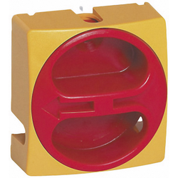 BACO  BA0172601  BA172601  Předsádka pro volicí spínač  otočný držák  odblokovatelný  žlutá, červená  1 ks