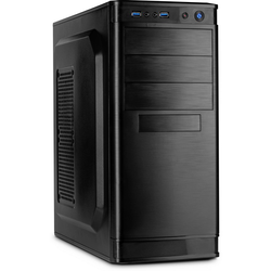 Inter-Tech IT-5905 midi tower PC skříň černá
