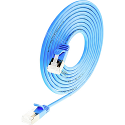 Wirewin 9120042360328 RJ45 síťové kabely, propojovací kabely CAT 6A S/STP 1.00 m modrá  1 ks