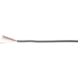 BKL Electronic 1509000 audio kabel 1 x 0.14 mm² černá metrové zboží