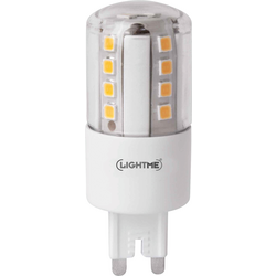 LightMe LM85335 LED Energetická třída (EEK2021) E (A - G) G9 pinová objímka 4.5 W = 42 W teplá bílá (Ø x d) 24 mm x 64 mm stmívatelná 1 ks