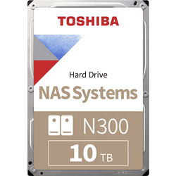 Toshiba N300 10 TB interní pevný disk 8,9 cm (3,5") SATA III HDWG11AUZSVA Bulk