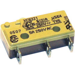 Saia XCG3J1Z1 mikrospínač XCG3J1Z1 250 V/AC 6 A 1x zap/(zap) IP40 bez aretace 1 ks