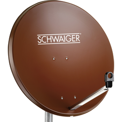 Schwaiger SPI996.2 satelit 80 cm Reflektivní materiál: ocel cihlově červená