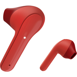 Hama Freedom Light špuntová sluchátka Bluetooth® červená headset, dotykové ovládání